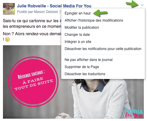 integrer un post Facebook à son blog permet d'éviter un screenshot de son écran