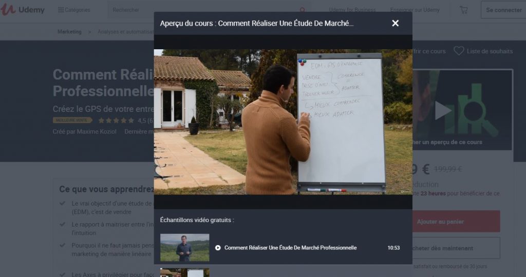 Réalisez votre étude de marché ! 