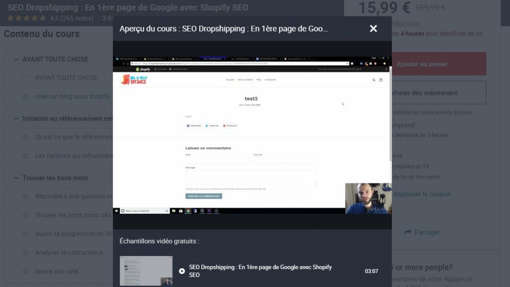 formation dropshipping booster les ventes de votre ecommerce