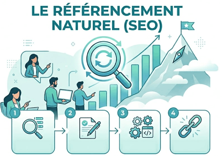 illustration du SEO